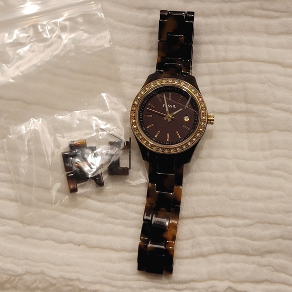 Fossil Tortoise Shell Watch - Picture 3 of 4
